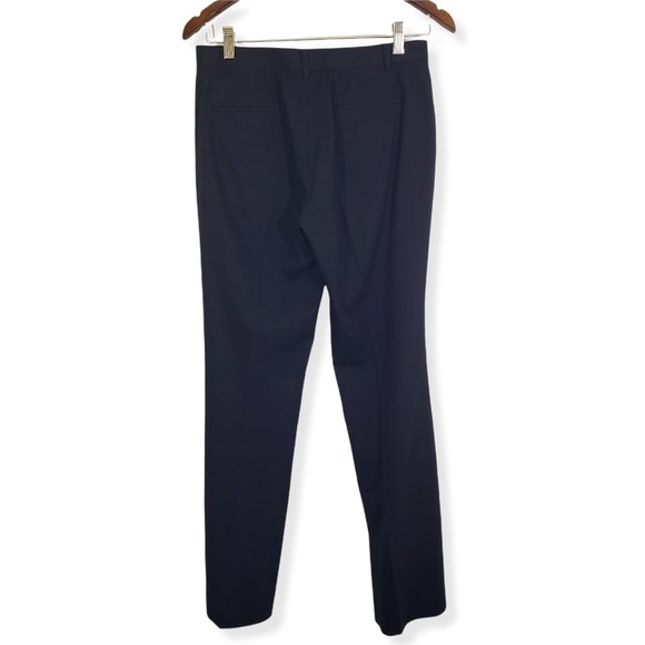 HUGO BUSCATI COLLECTION Size 8 Black Straight Leg, Dress, Work Pants - Picture 2 of 8